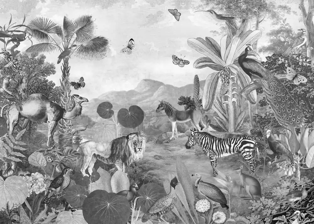 Shop Nu Komar Home Flora and Fauna X7-1016 Behang