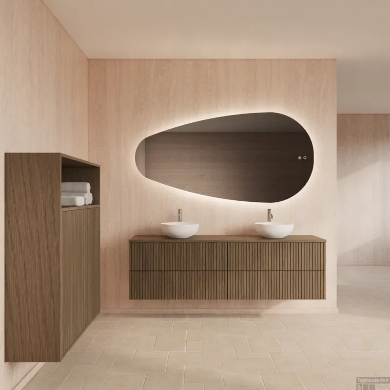 Favoriet Badmeubelset Gliss Design Hybris Ash Grey 200 cm Met Waskom