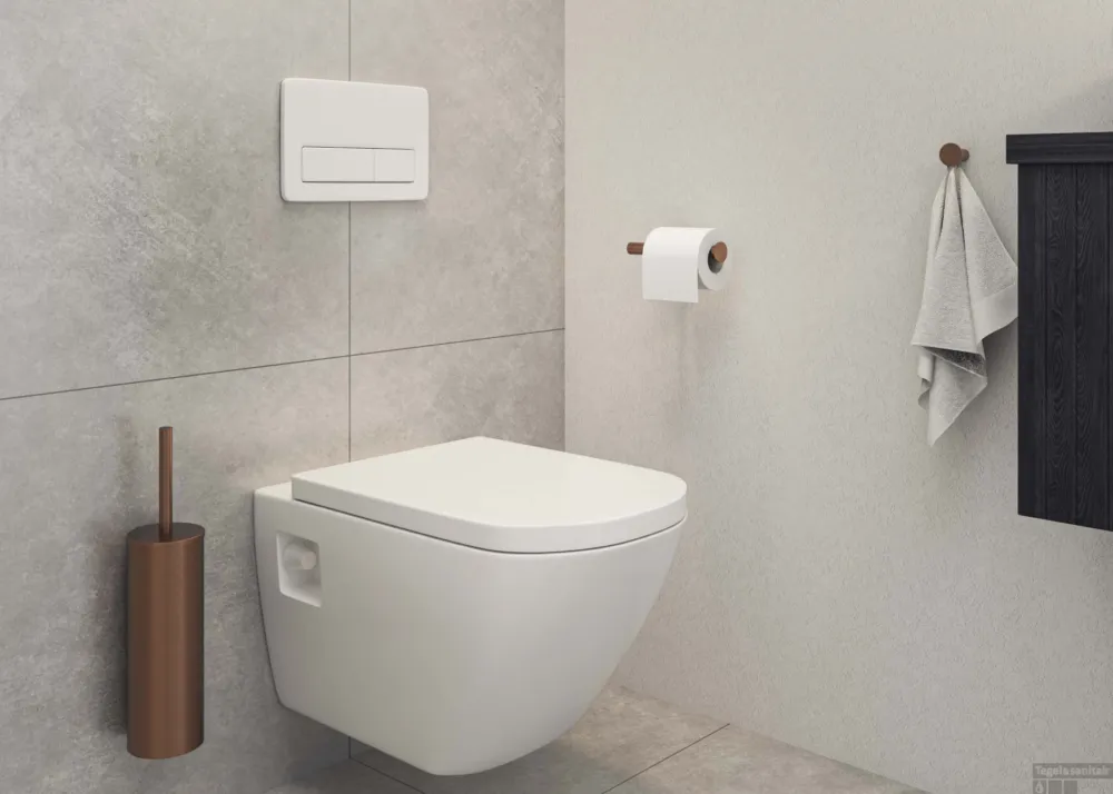 Toiletaccessoire Set MAY 3-in-1 Geborsteld Mat Koper PVD Beperkt Aanbod