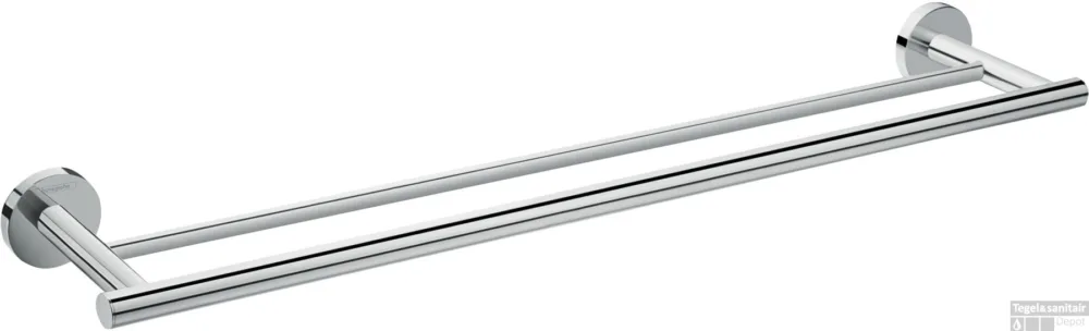 Seizoensaanbieding Hansgrohe Logis Universal dubbel handdoekrek, chroom
