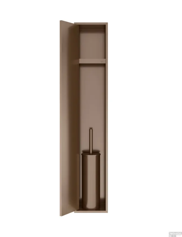 Dagaanbieding Hotbath &MORE Inbouw reserverol houder voor 6 rollen 74x20.9x14cm Tuscan Bronze