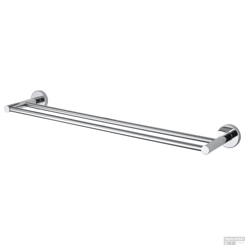 Dubbele Wandhanddoekhouder Haceka Kosmos 60 cm Chroom Hete Deal