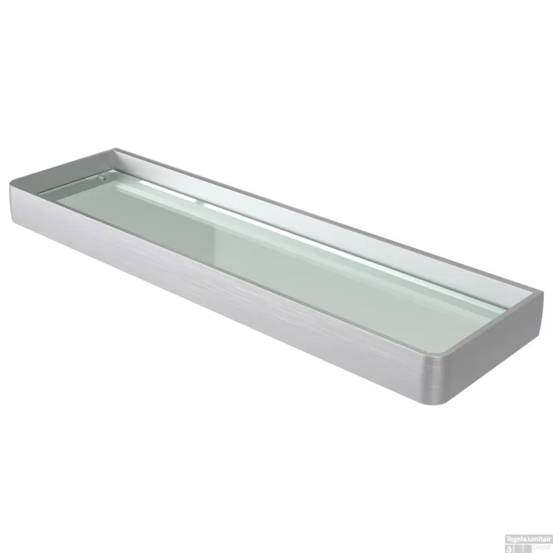Meest Verkocht Planchet Haceka Aline Brushed 46x3,5 cm Aluminium Geborsteld Zilver