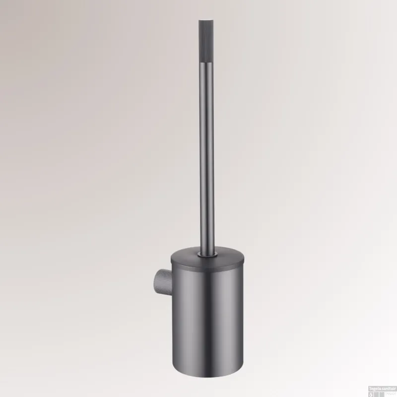 Toiletborstel Best Design High End Wandmodel Gunmetal Alleen Vandaag