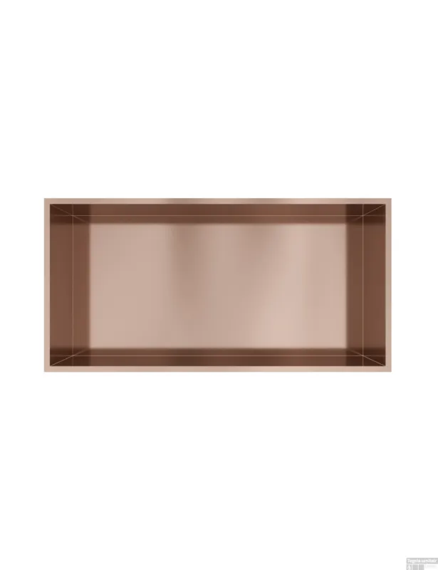 Beperkte Voorraad Hotbath &MORE Inbouwnis 30x60x10cm Geborsteld Koper PVD