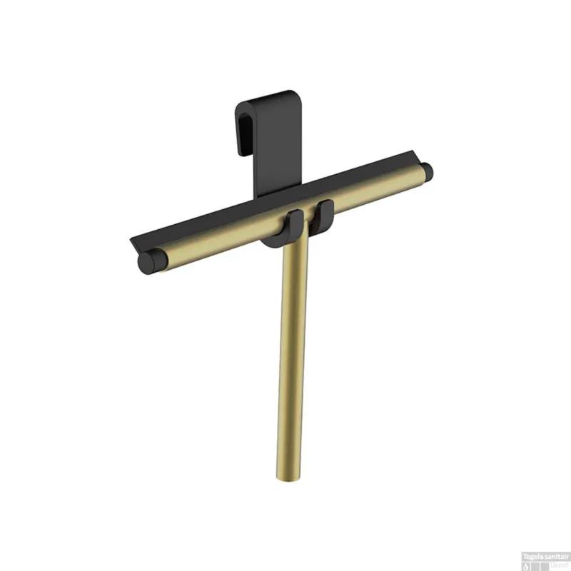 Raamwisser BWS Mark Met Flexibele Glashaak Geborsteld Messing Favoriet