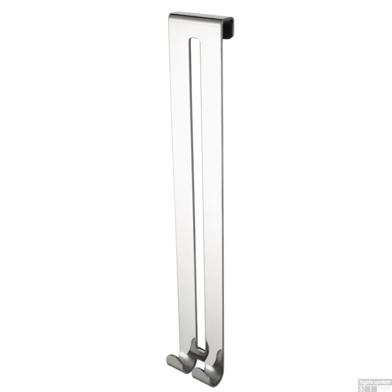 Hete Deal Handdoekhaak Dubbel Haceka Selection 31 cm RVS Glanzend Chroom