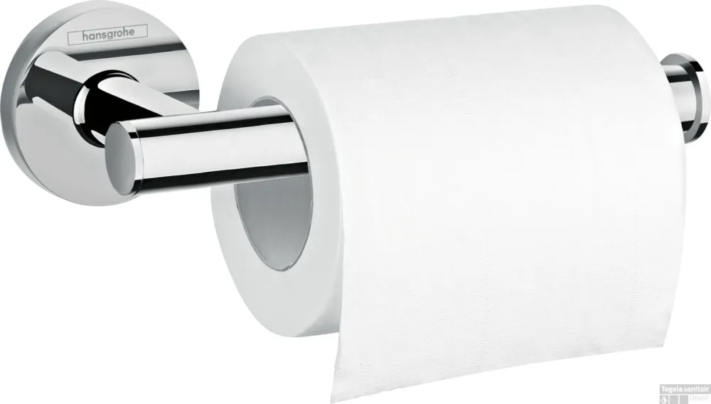 Hansgrohe Logis Universal closetrolhouder, chroom Laatste Versie
