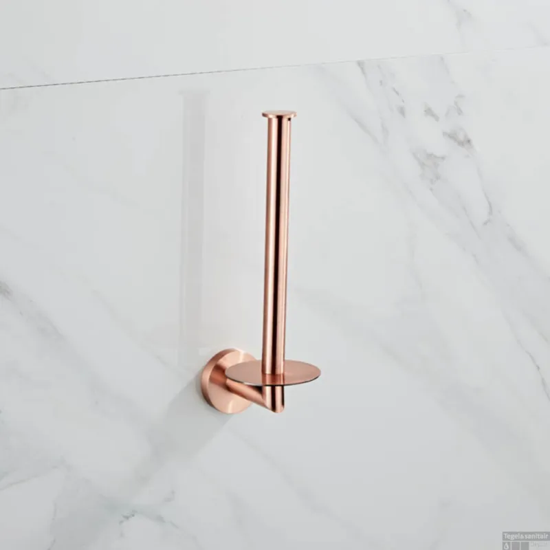 Superprijs Dubbele Reserverolhouder BWS Copper Geborsteld Koper