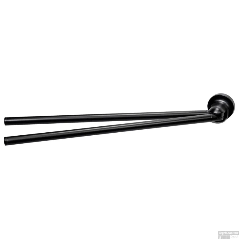 Finale Uitverkoop Handdoekhouder Haceka Aspen Draaibaar 43 cm Mat Zwart