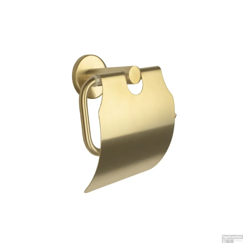 Shop Nu Toiletrolhouder BWS Colorato Met Klep Geborsteld Goud