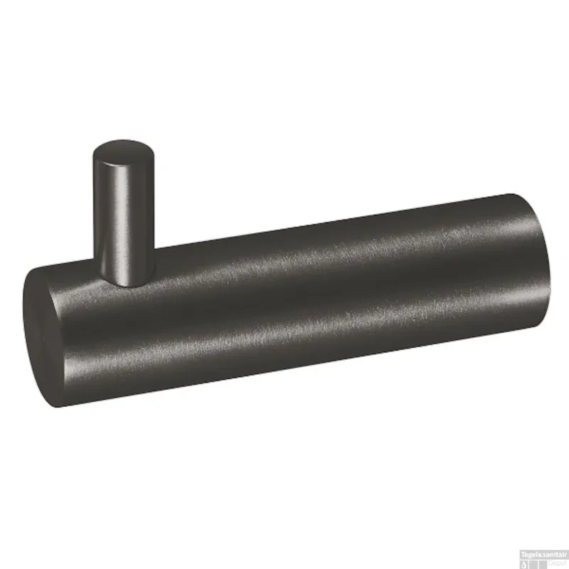 Handdoekhaak Qisani Flow Geborsteld Gun Metal Seizoensaanbieding