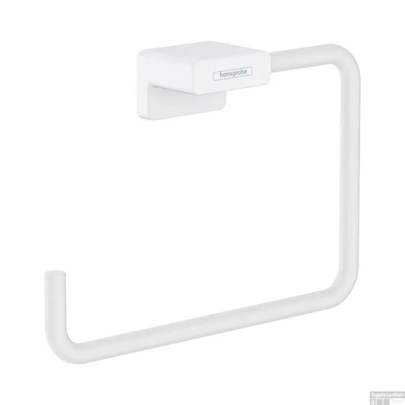 Shop Nu Handdoekring AddStoris HansGrohe Mat Wit