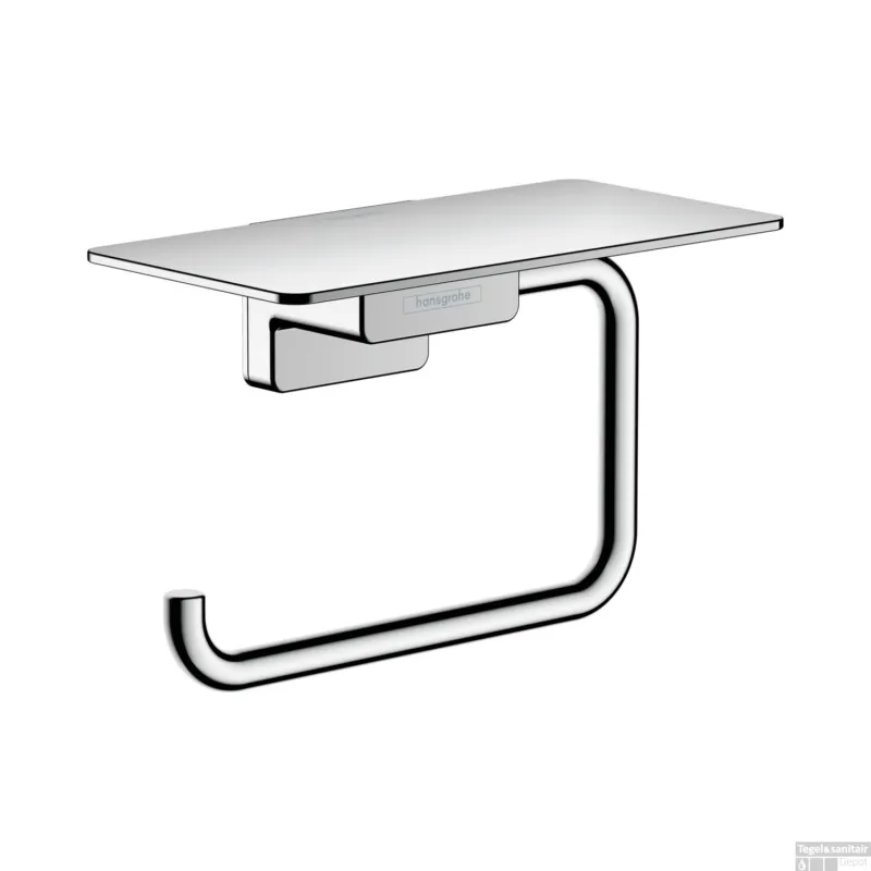 Toiletrolhouder Met Planchet HansGrohe AddStoris Chroom Lage Kosten