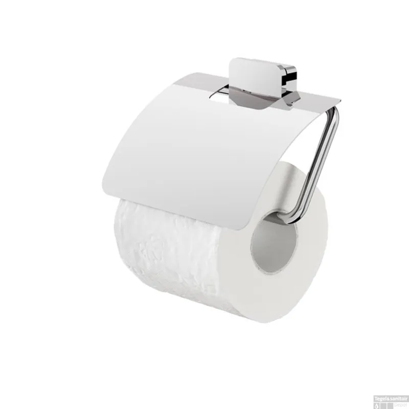 Uitverkoop Toiletrolhouder Geesa Topaz Met Klep Chroom
