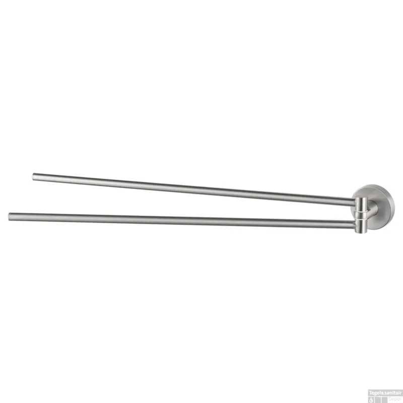 Handdoekhouder Haceka Kosmos Tec 42.3 cm Draaibaar Mat Chroom Nu Kopen