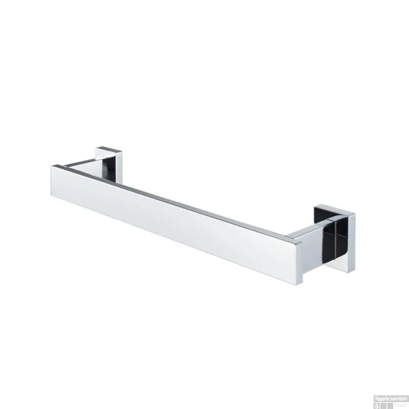Nu Kopen Gastenhanddoekhouder Haceka Edge 34.5 cm Chroom