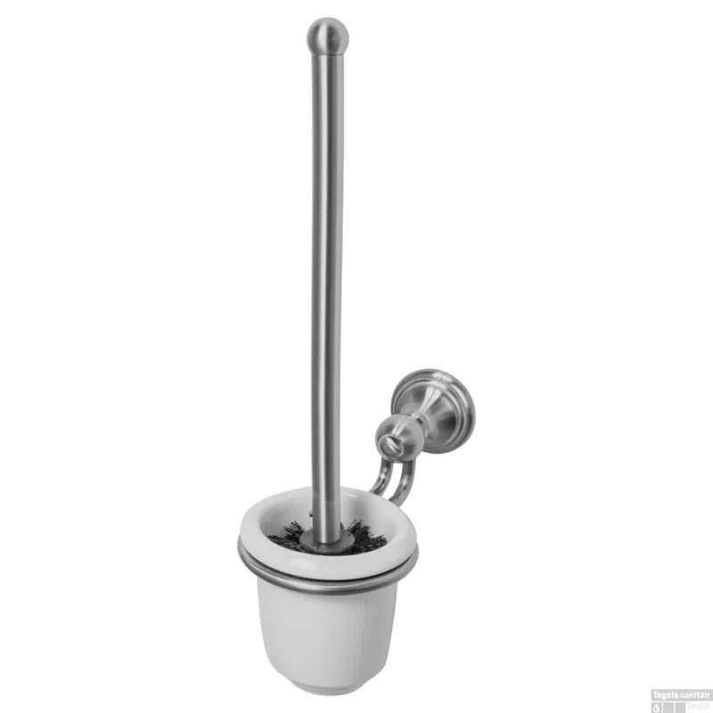 Toiletborstelhouder Haceka Allure Hangend Geborsteld RVS Look Fabrieksprijs