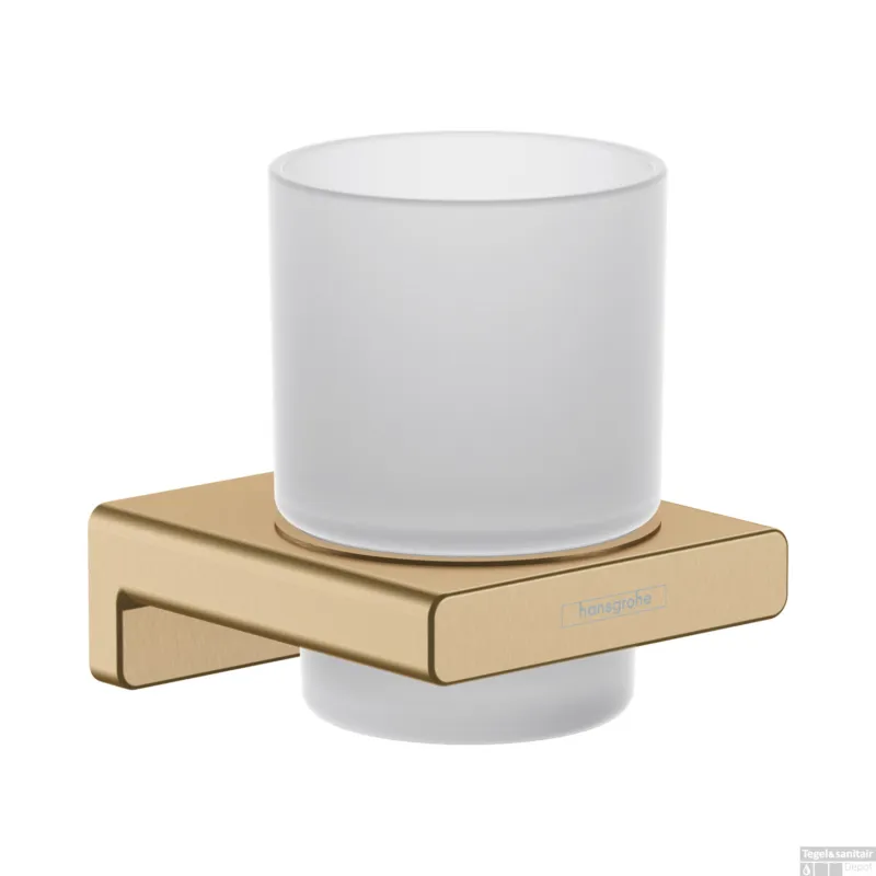 Gecertificeerd Tandenborstelhouder HansGrohe AddStoris Brushed Bronze