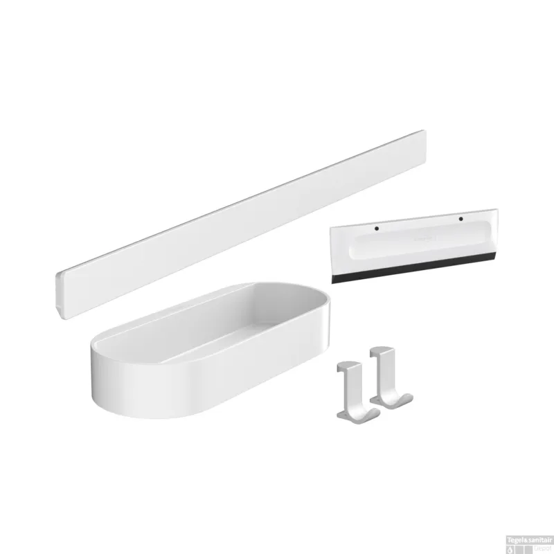 Speciale Aanbieding Bundelset Douche HansGrohe WallStoris Mat Wit