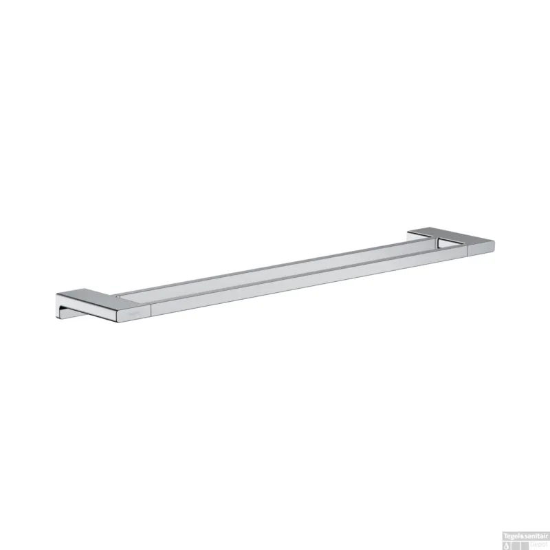 Dubbel Handdoekrek AddStoris HansGrohe 64,8 cm Chroom Weekendaanbieding