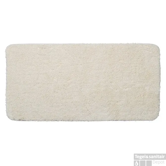 Badmat Sealskin Angora 70x140 cm Polyester Off-white Beperkt Aanbod