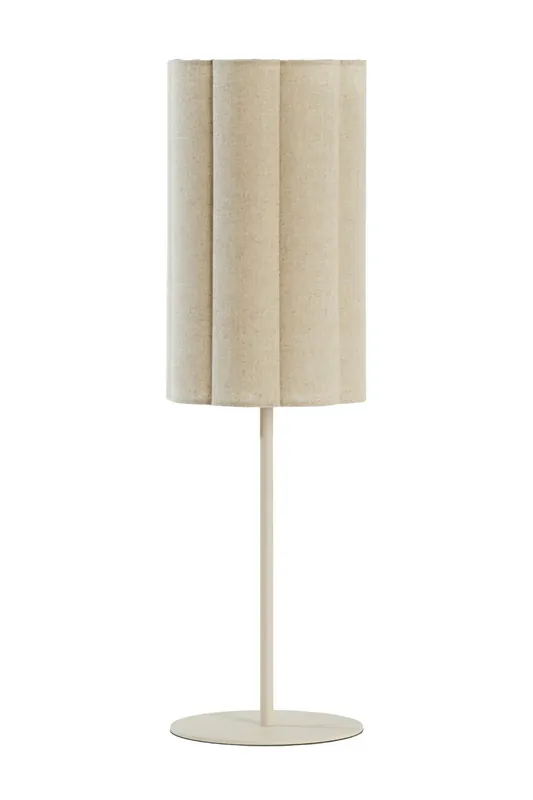Merkproduct Light & Living Tafellamp Fringe Naturel/Crème