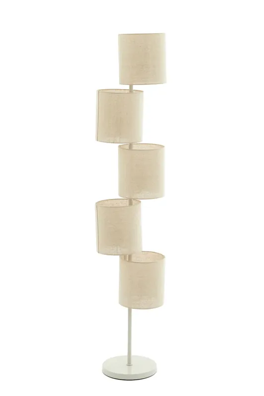Weekendaanbieding Light & Living Vloerlamp Benigno Beige