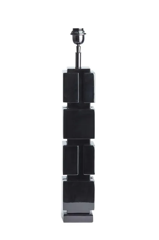 Shop Nu Light & Living Lampvoet Caio Glanzend Zwart 68cm