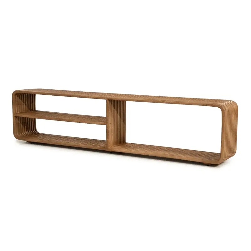 Tijdelijk Beschikbaar By-Boo Rigato – Luxe Mangohouten TV-Meubel