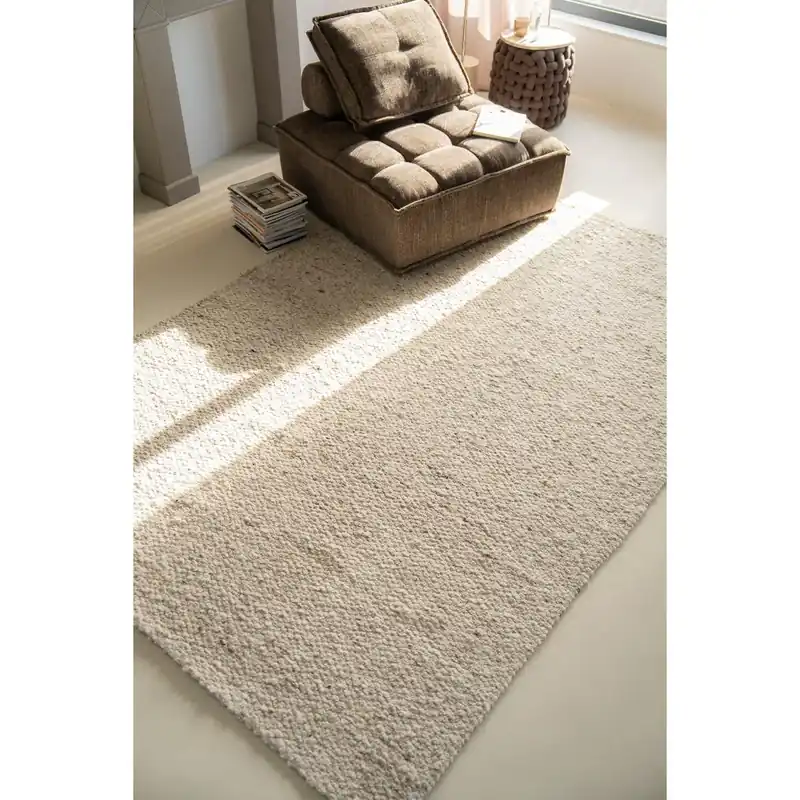 Rechtstreeks Van De Fabrikant By-Boo Kalme – Vloerkleed 190 x 290 cm (Bruin)