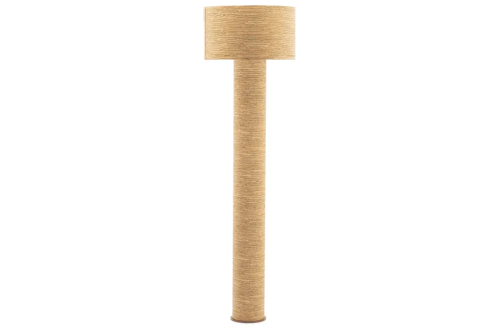 By-Boo Kura Vloerlamp – Kurk & Metaal (155 cm) Fabrieksprijs