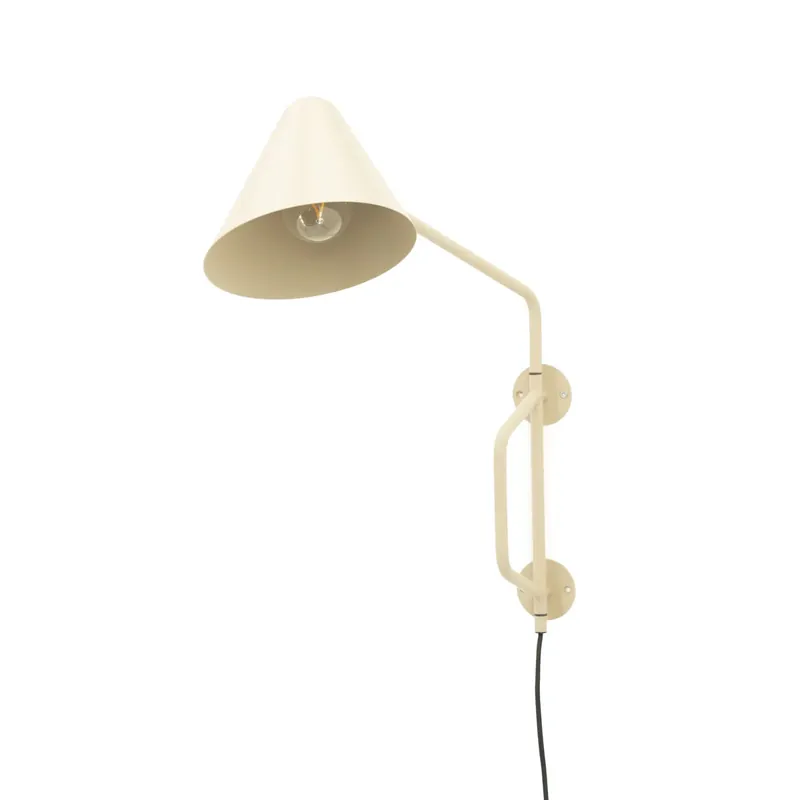 Dagaanbieding By-Boo Capa – Wandlamp Beige