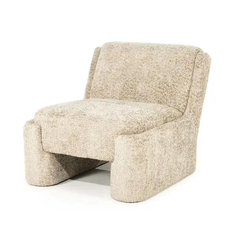 By-Boo Omla – Lounge Chair Taupe Exclusieve Aanbieding