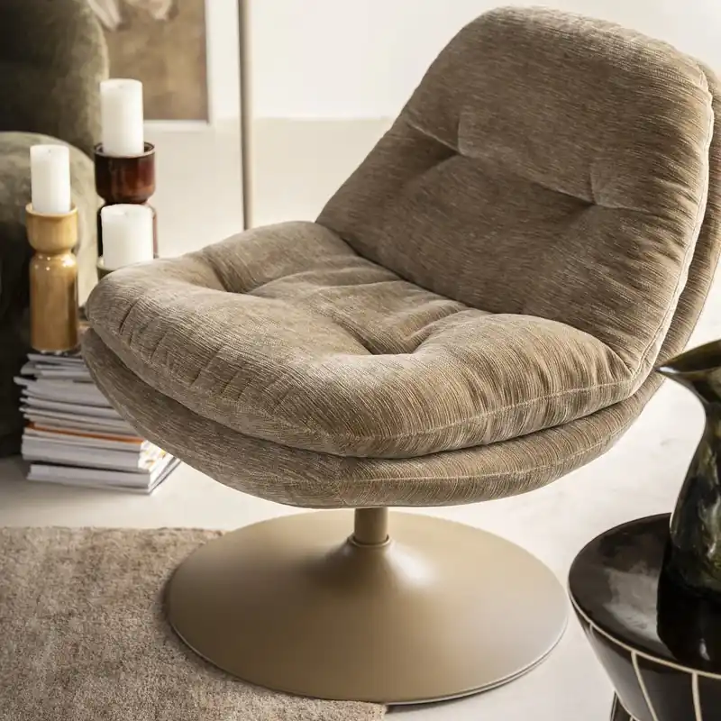 Nu Kopen By-Boo Tromba – Fauteuil Taupe