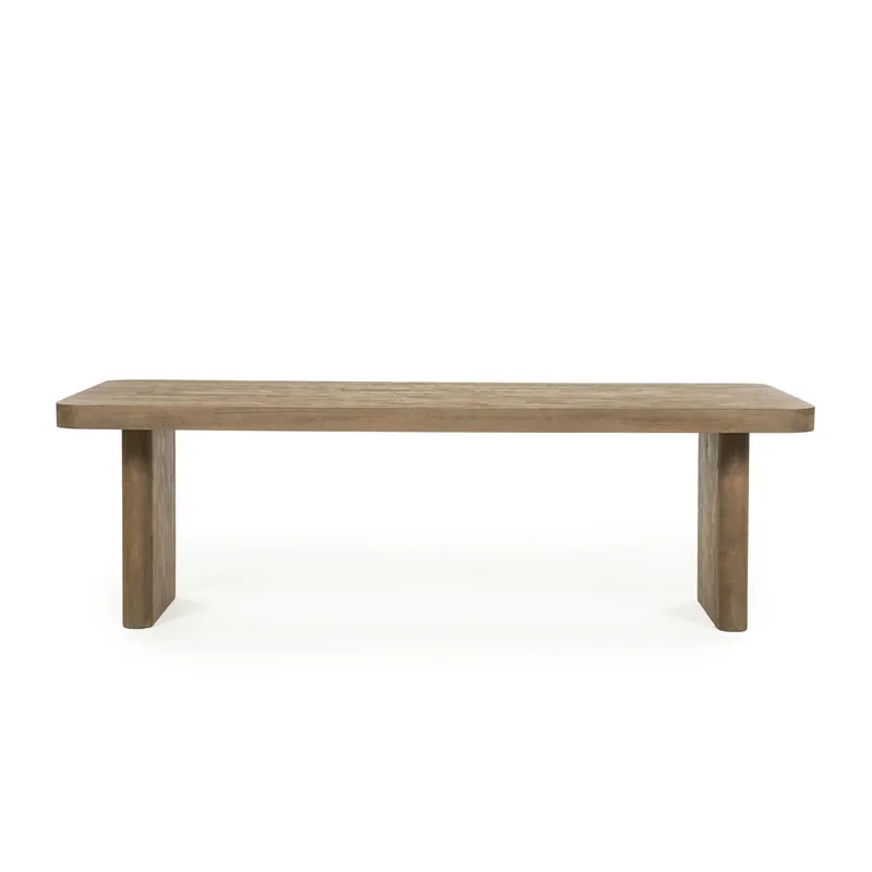 Koop Vandaag Eettafel Edward – mangohout bruin 300x110cm