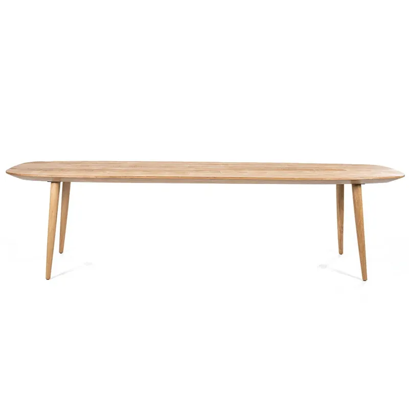 Veilige Betaling Eettafel Tabassum – gerecycled teak naturel 300x100cm