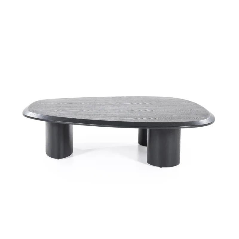 Koopje Salontafel Walter – eikenfineer zwart 106x88cm