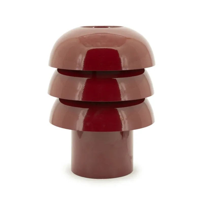 Voordeelprijs Curo tafellamp – burgundy