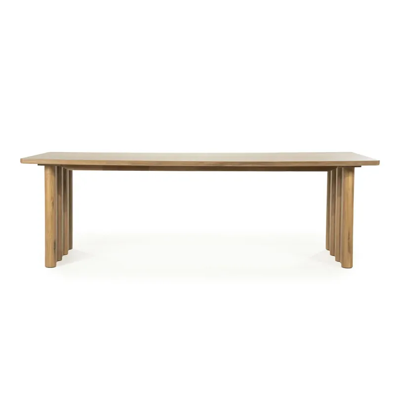 Nu Kopen Eettafel Jake – eikenhout bruin 300x100cm