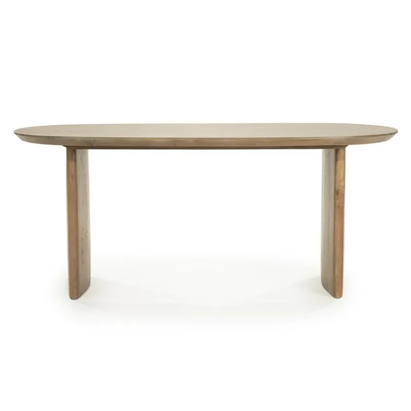 Exclusieve Aanbieding Eettafel Dex – eikenhout & eikenfineer bruin 300x110cm