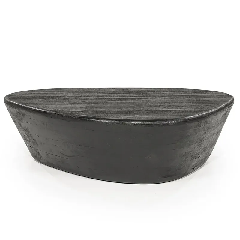 Salontafel Mila – mangohout zwart 107x78x30cm Koop Vandaag
