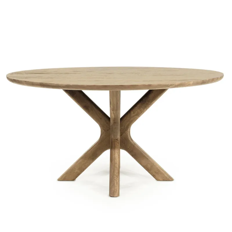 Beste Prijs Eettafel Tycho – mangohout naturel 150×77cm