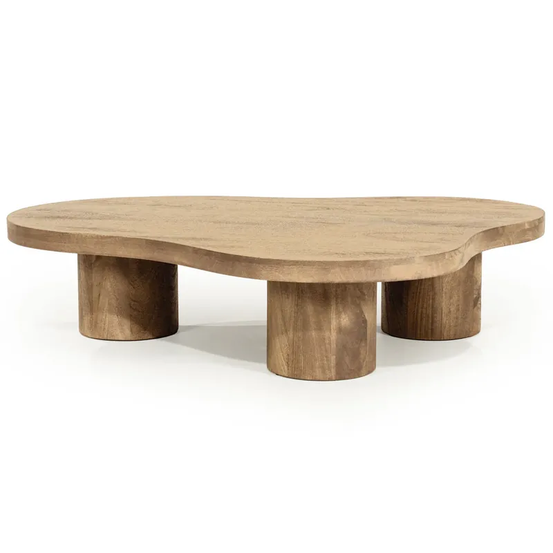 Salontafel Charlie – mangohout naturel Beperkte Voorraad