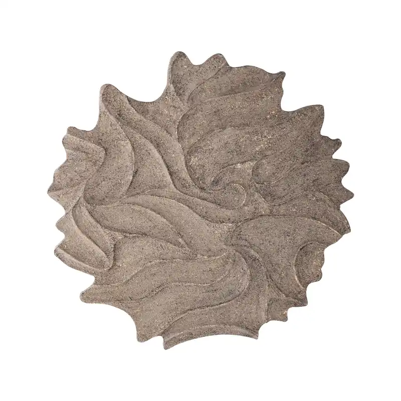 Dagaanbieding Ceanna Brown MDF Wall Panel Wavy Round S