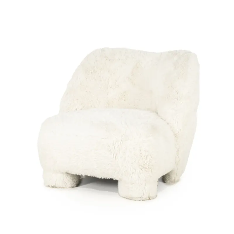 Shop Nu Fauteuil Samson – stof & hout beige doodle