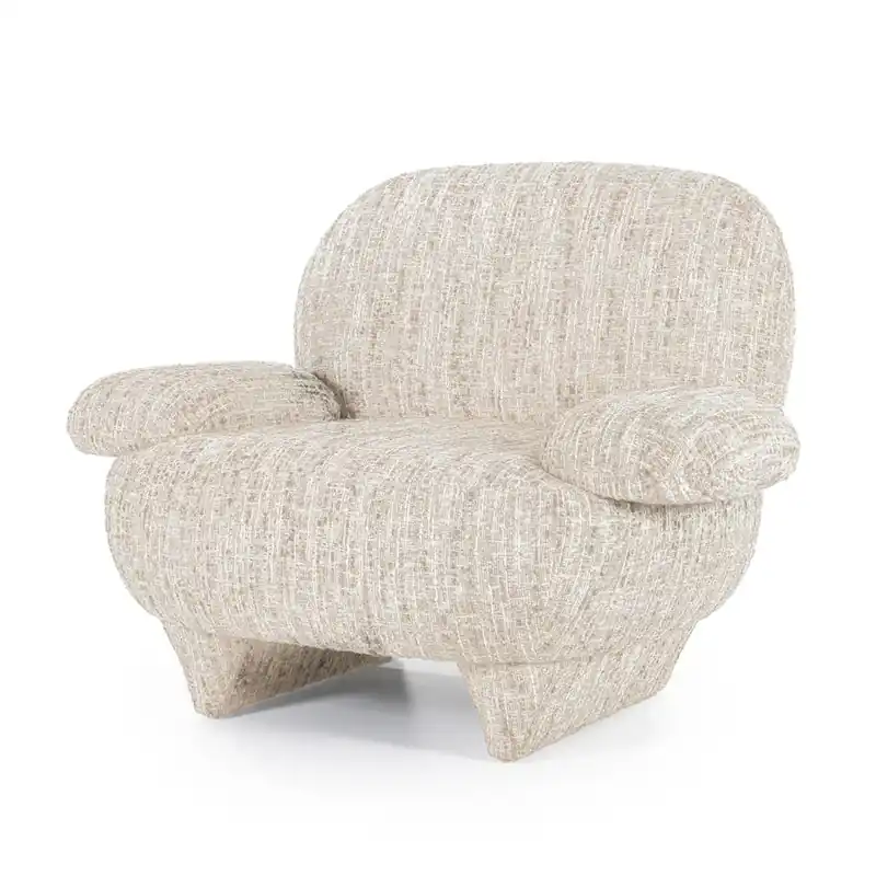 Fauteuil Jayden – stof beige barkley Betrouwbaar
