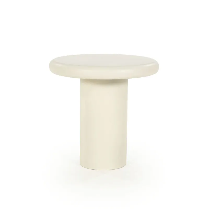 Bijzettafel Jade – Magnesium Oxide wit small Bestel Nu