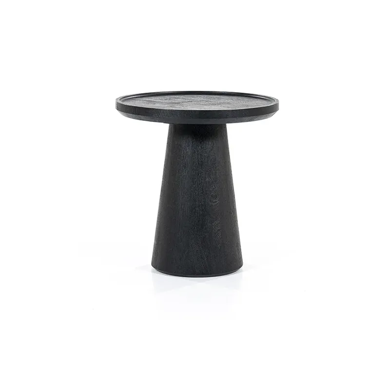 Shop Nu Bijzettafel Ron – mangohout zwart