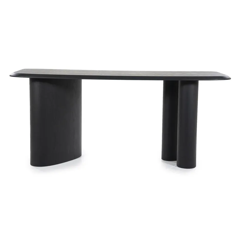Gratis Retour Countertafel Walter – eiken fineer zwart